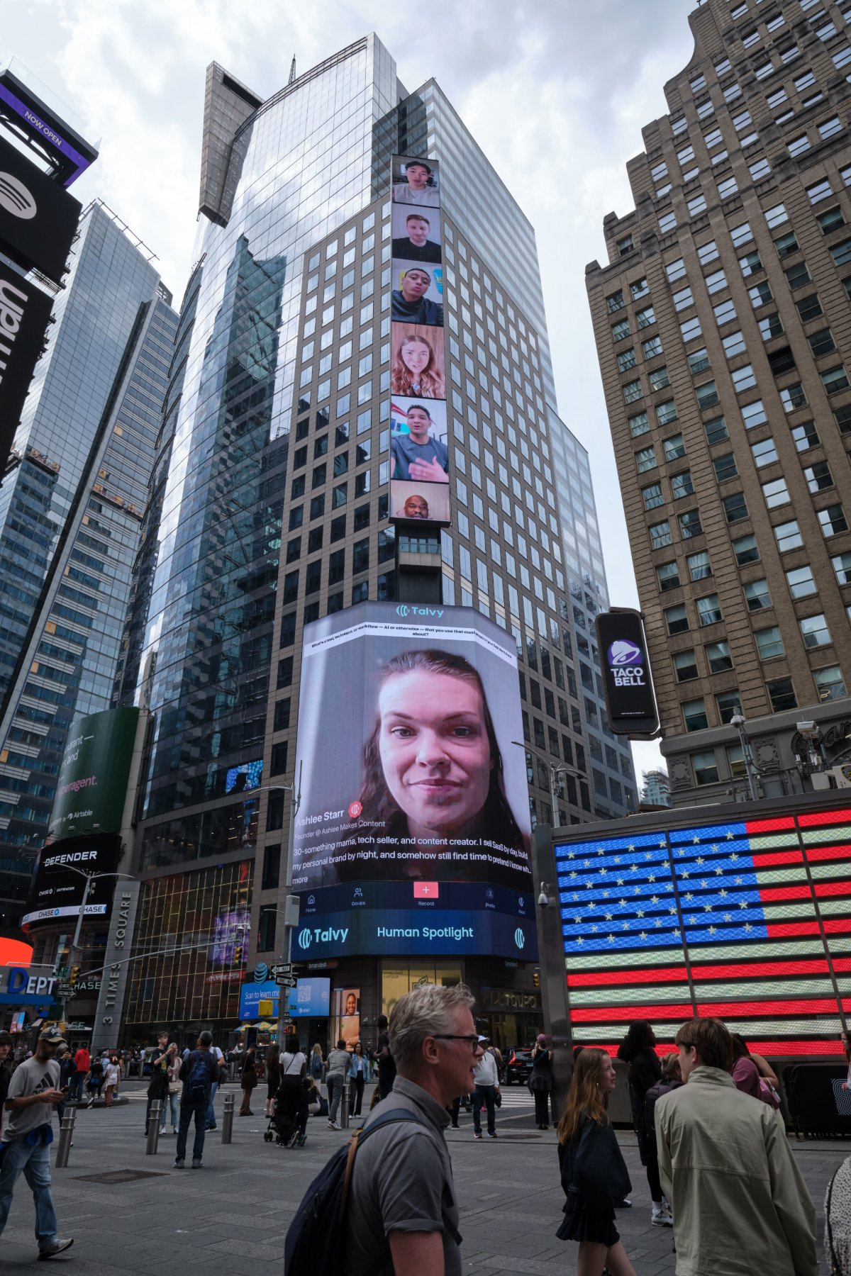 Ashlee Makes Content — Times Square, NYC